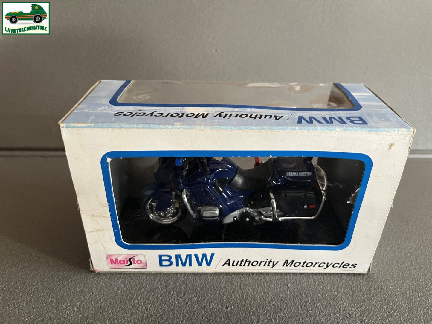 Moto miniature BMW R1100 RT-P Maisto Gendarmerie au 1/18