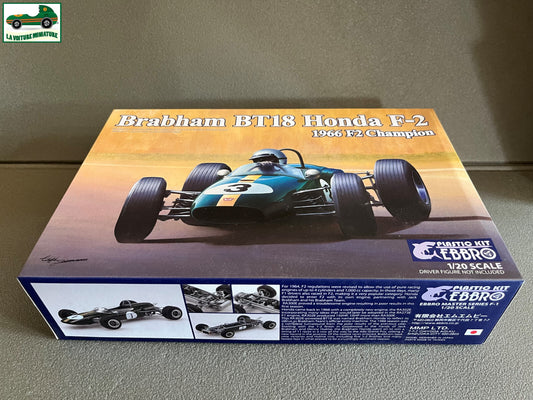 Maquette  à monter F1 Voiture miniature Brabham BT18 Honda F-2 1966 Ebbro 1/20
