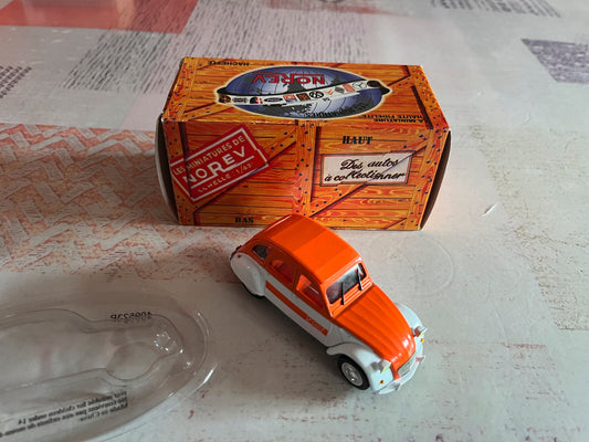 Voiture Miniature 2 CV Citroen 2cv Spot 1976 Norev 1/43
