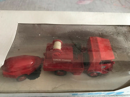Miniature Pompiers Camion Renault 4x4 Citerne Motopompe Verem V139 1/50 1/43