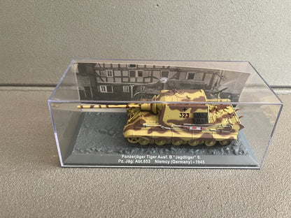 Miniature Militaire Char Tank Blindé Panzerjager Tiger Jagdtiger Altaya 1/72