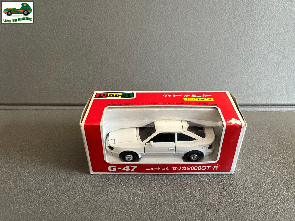 Ancienne Voiture Miniature Toyota Celica 2000 GT-R Diapet G-47 Japan au 1/40