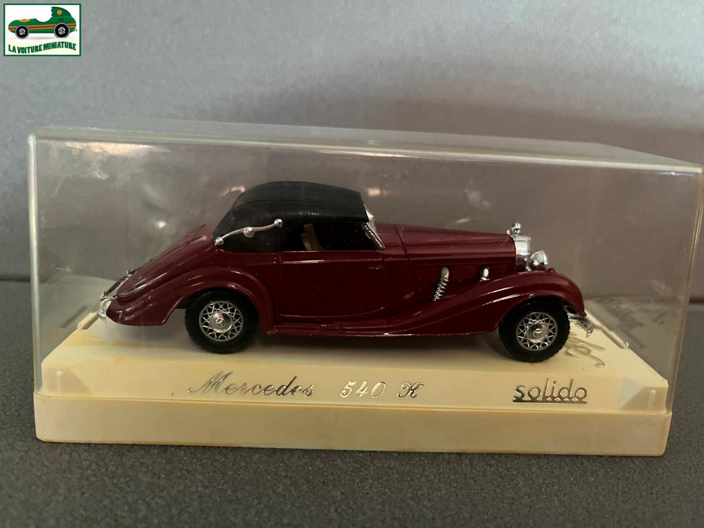 Voiture Miniature Mercedes 540 K  Solido au 1/43