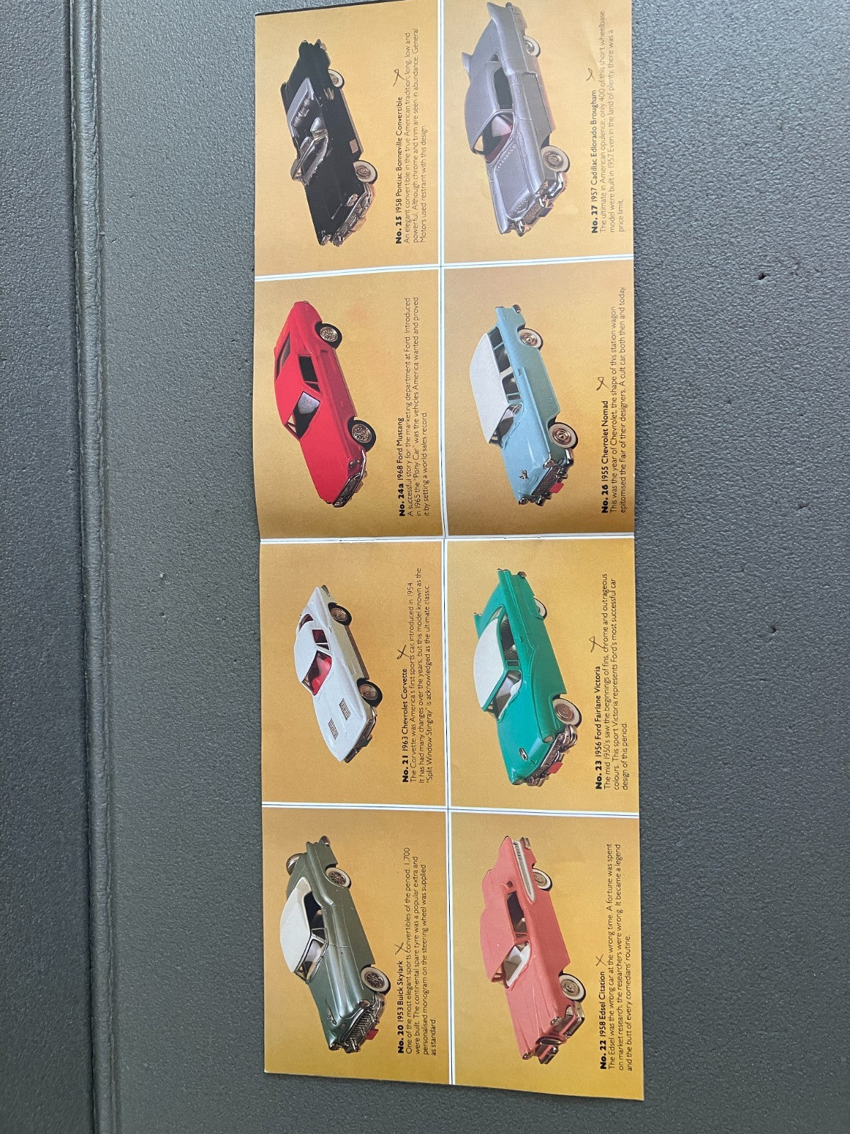 Ancien Dépliant Documentation Catalogue Jouet Voiture Brooklin
