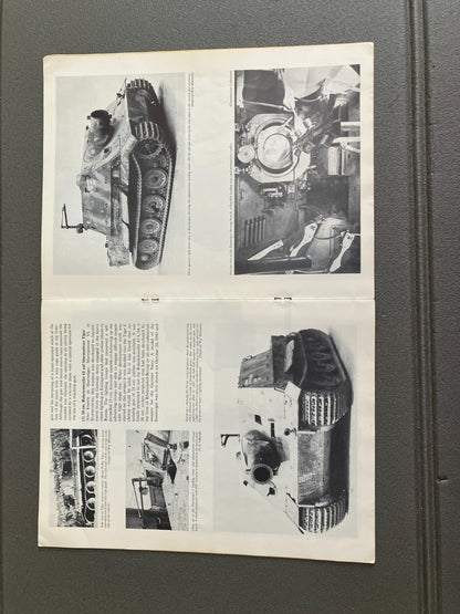 Livre Revue Militaire Char Panzerkampfwagen VI Tiger Profile AFV Weapons 48