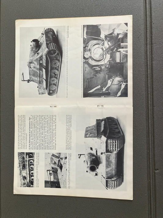 Livre Revue Militaire Char Panzerkampfwagen VI Tiger Profile AFV Weapons 48