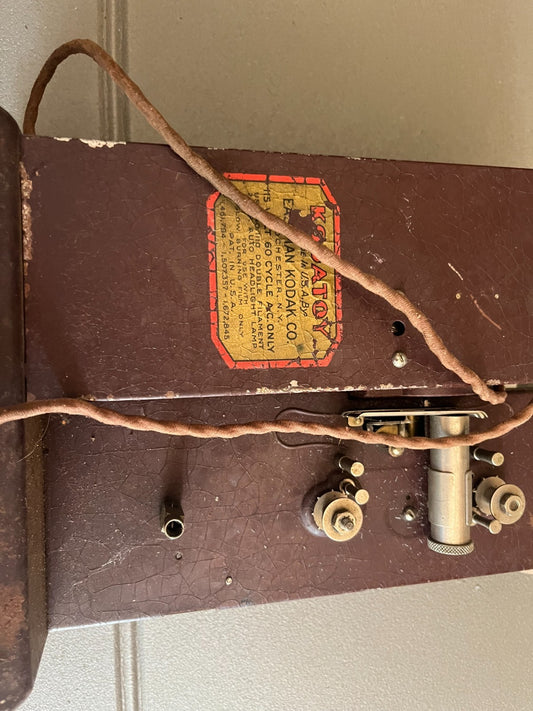 Rare ancien projecteur cinéma 16 mm Kodatoy Kodak USA 1930 Collection Vintage