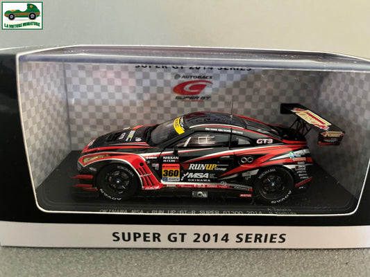 Voiture Miniature Onisawa MSA Run Up GT-R Super GT300 2014 Ebbro 1/43