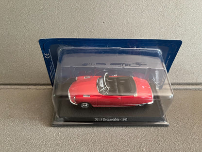 Voiture Miniature Citroen DS 19 Décapotable 1961 au 1/43