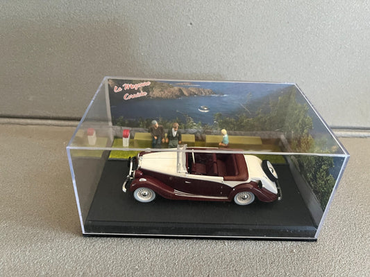 Voiture Miniature Salmson S4E Etape 38 La Route Bleue RN7 1/43