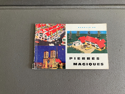 Ancien Dépliant Documentation Catalogue Jouet Brique Pierres Magiques HO