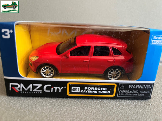 Voiture miniature Porsche Cayenne Turbo RMZ City 1/43