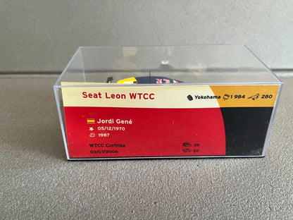 Voiture Miniature Seat Leon WTCC Curitiba Brasil 2006 Rallye au 1/43