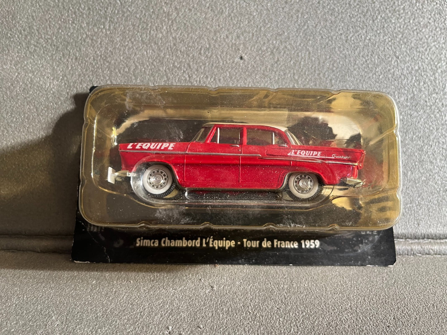 Voiture Miniature Simca Chambord L'équipe 1959 Tour Vélo Norev 1/43