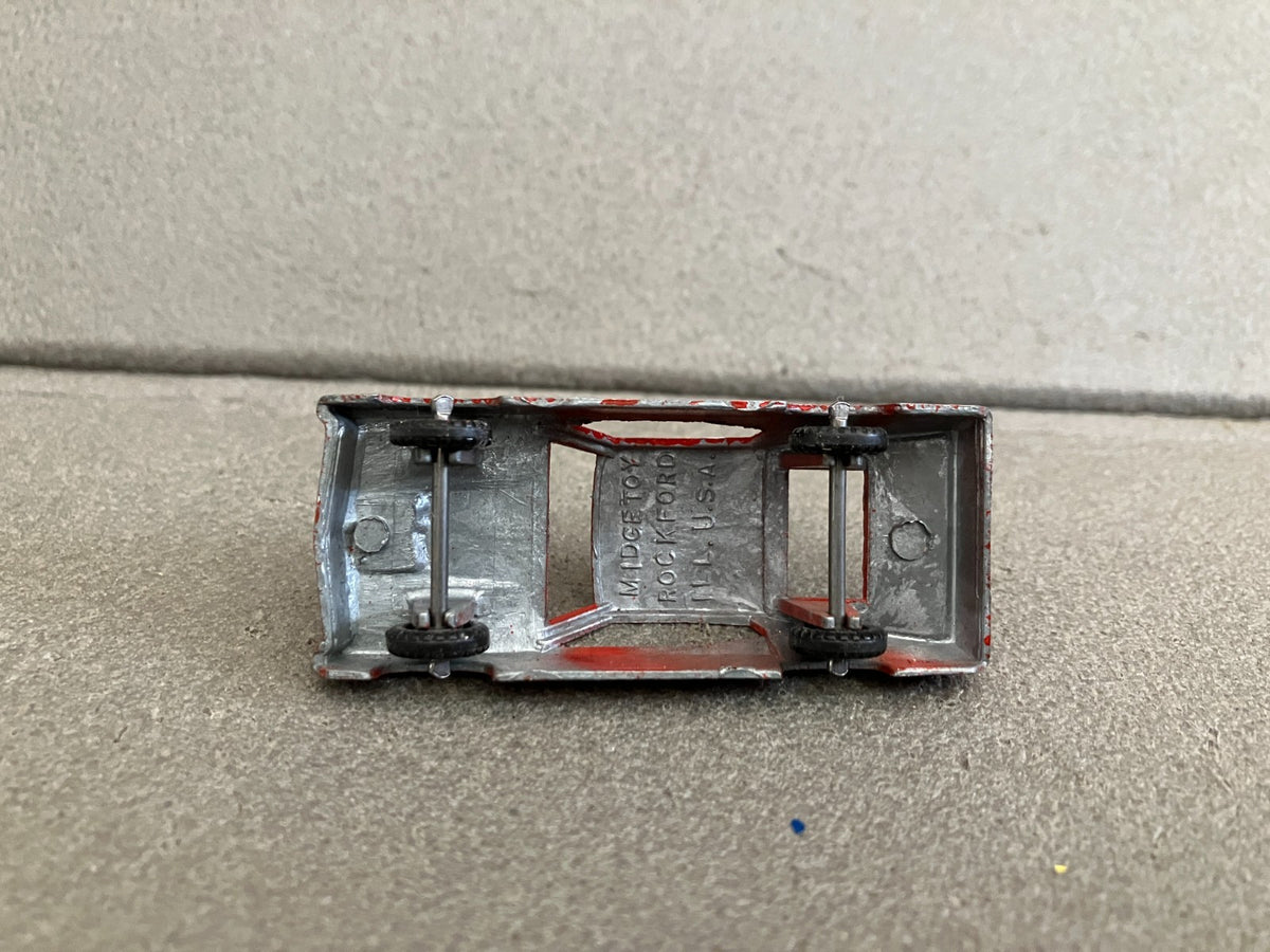 Ancienne Voiture Miniature Midgetoy Rockford Police Illinois USA Midget