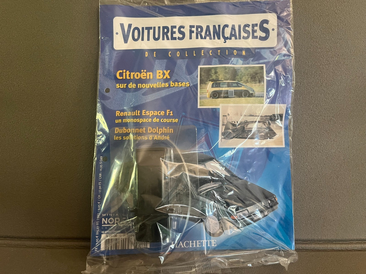 Voiture miniature Citroen BX Norev Hachette + Fascicule au 1/43