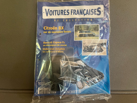 Voiture miniature Citroen BX Norev Hachette + Fascicule au 1/43