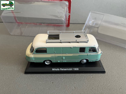 Voiture miniature Passion Camping Car Mikafa Reisemobil 1959 au 1/43