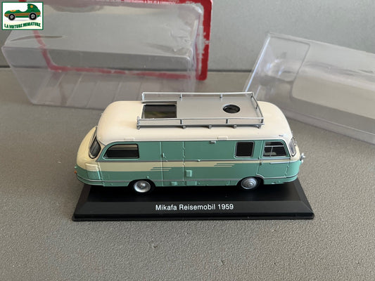 Voiture miniature Passion Camping Car Mikafa Reisemobil 1959 au 1/43