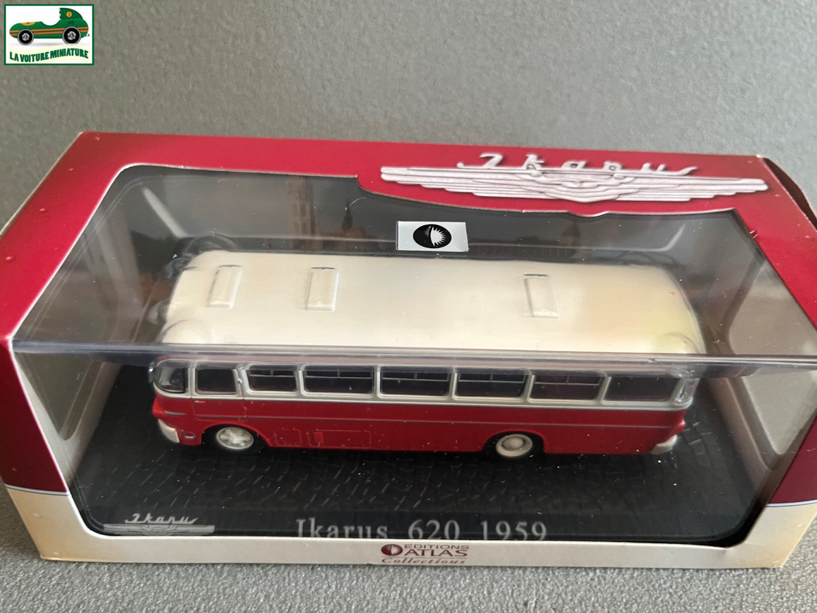 Voiture miniature Ikarus 620 1959 Autobus Bus Collection Atlas 1/72