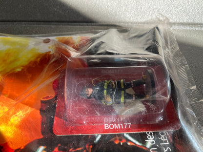 Soldat du feu Plomb Zamac Pompiers Delprado BOM077 163 Plombs Collection