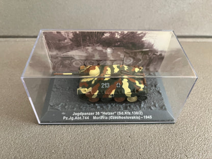 Miniature Militaire Char Tank Blindé Jagdpanzer 38 Hetzer Altaya 1/72
