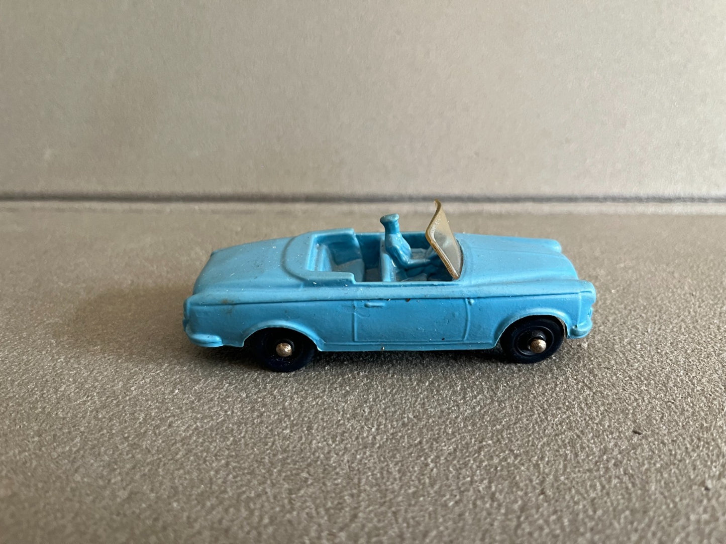 Voiture Miniature Ancien Peugeot 403 Cabrio Tomte Lardal Norway Plastique Gomme