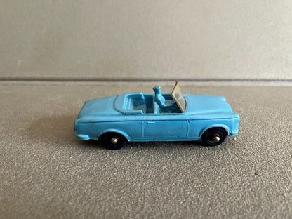 Voiture Miniature Ancien Peugeot 403 Cabrio Tomte Lardal Norway Plastique Gomme