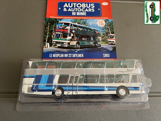 Voiture miniature Neoplan NH 22 Skyliner 1983 1/43 Autobus Autocars du Monde