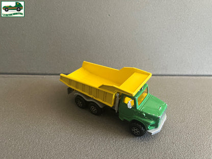 Ancienne Miniature Voiture Camion Benne Basculante Carrière Majorette 1/60