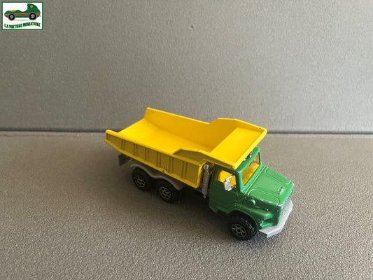 Ancienne Miniature Voiture Camion Benne Basculante Carrière Majorette 1/60