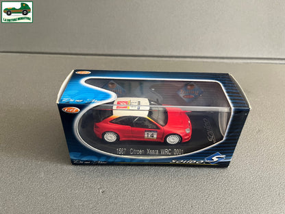 Voiture miniature Citroen Xsara WRC 2001 1567 Solido au 1/43