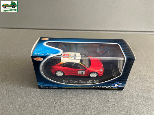 Voiture miniature Citroen Xsara WRC 2001 1567 Solido au 1/43
