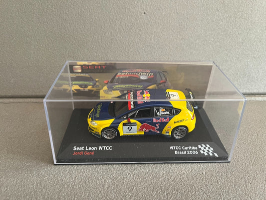 Voiture Miniature Seat Leon WTCC Curitiba Brasil 2006 Rallye au 1/43
