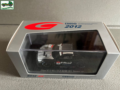 Voiture Miniature S Road Reito Mola GT-R SGT500 2012 Ebbro au 1/43