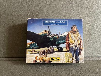 Maquette Militaire Figurine Soldat Personnel de la R.A.F Heller 1/72