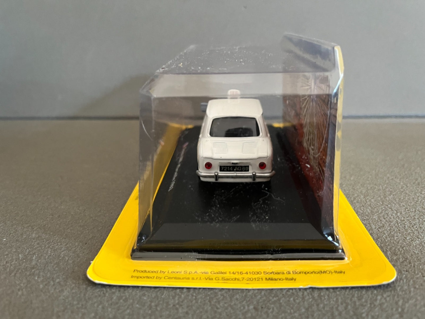 Voiture Miniature Simca 1000 Marseille 1962 Taxi du Monde au 1/43