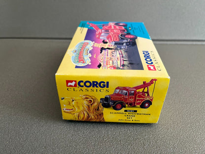 Voiture Miniature Scammell Highwayman Crane Set John Crow Sons 16101 Corgi 1/50