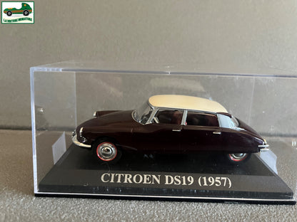 Voiture Miniature Citroen DS DS19 1957 au 1/43