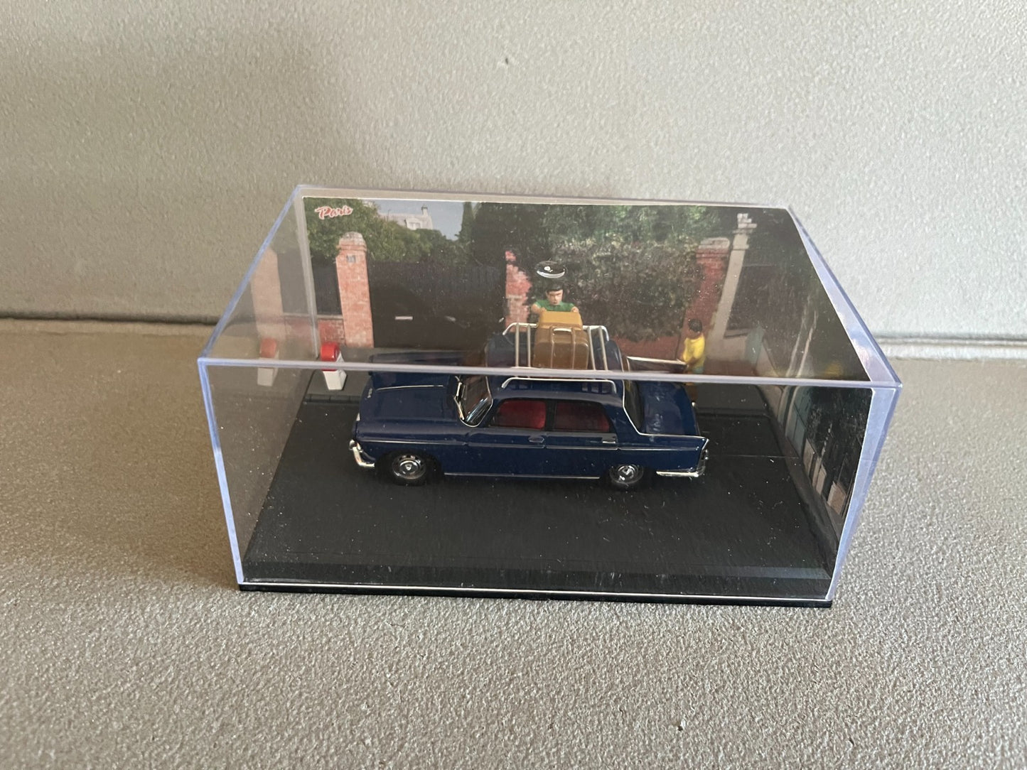 Voiture Miniature Peugeot 404 Etape 1 La Route Bleue RN7 1/43