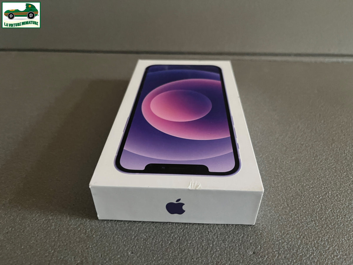 Boite Vide Apple Iphone 12 Purple 64GB Occasion 2020 Empty Box