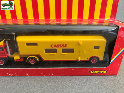 Voiture Miniature Semi Remorque Renault Transport Caisse Pinder Verem 808 1/50