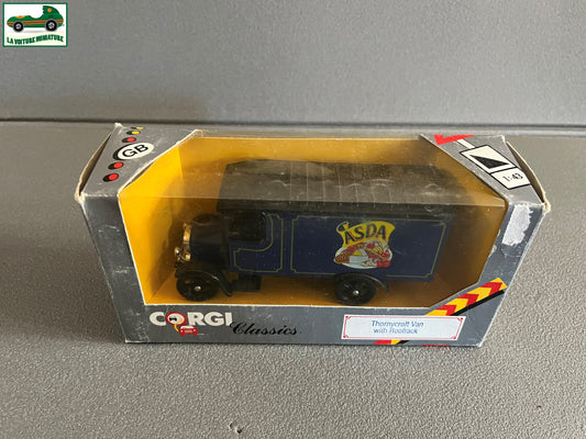 Voiture Miniature Corgi Toys Thornycroft Asda 1/43 1/50