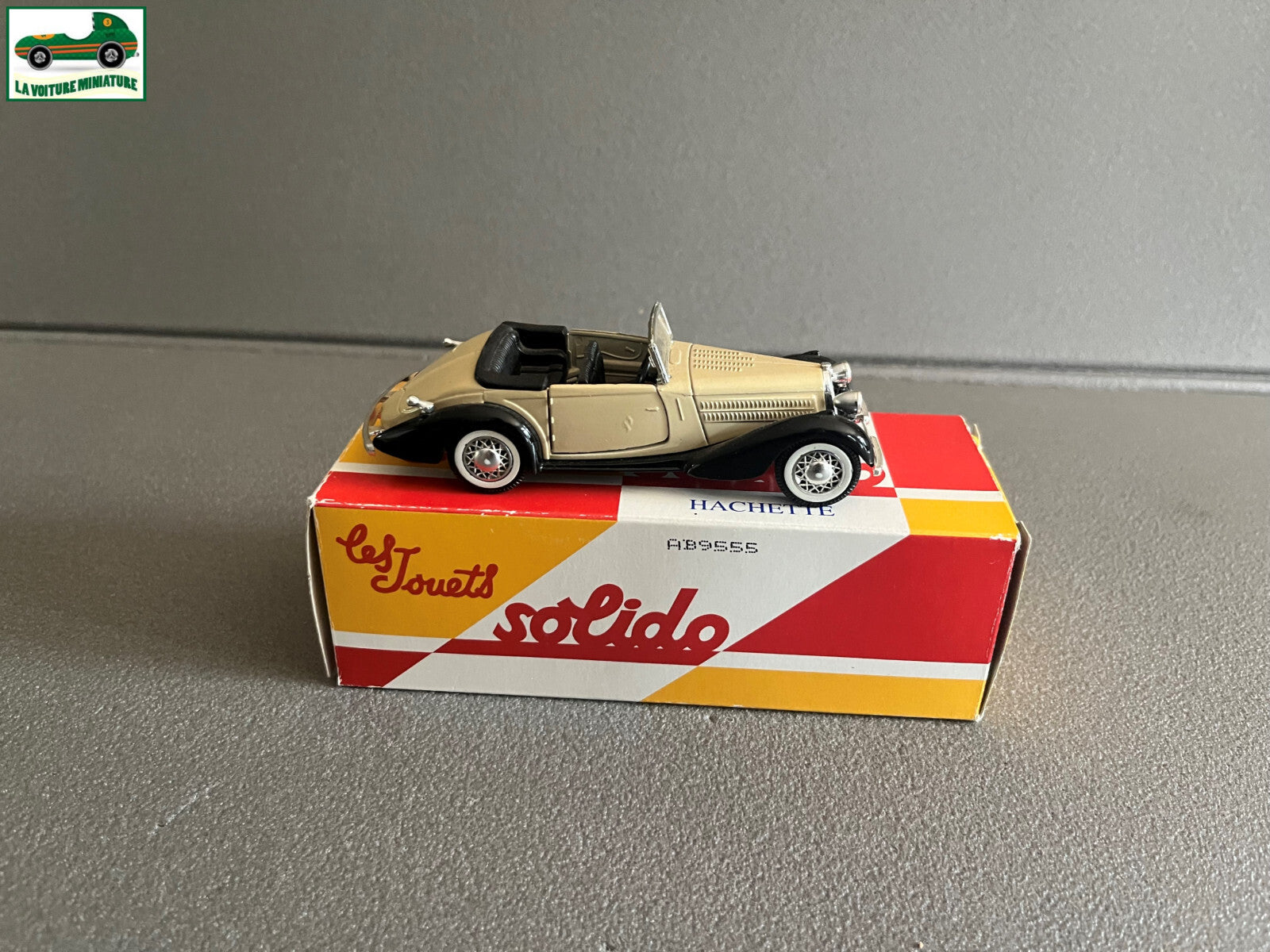 Voiture Miniature Talbot T23 1937 Solido Hachette au 1/43