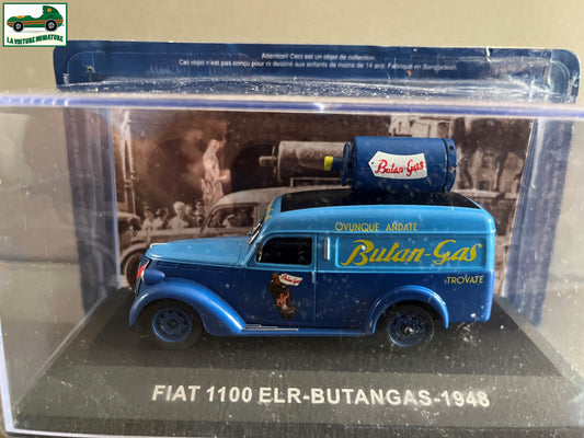 Voiture Miniature Fiat 1100 ELR Butangas 1948 au 1/43