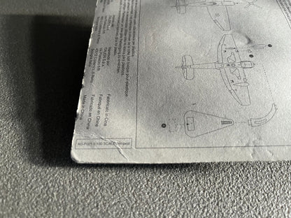 Avion miniature Militaire Tempest Fabbri Italeri 1/100