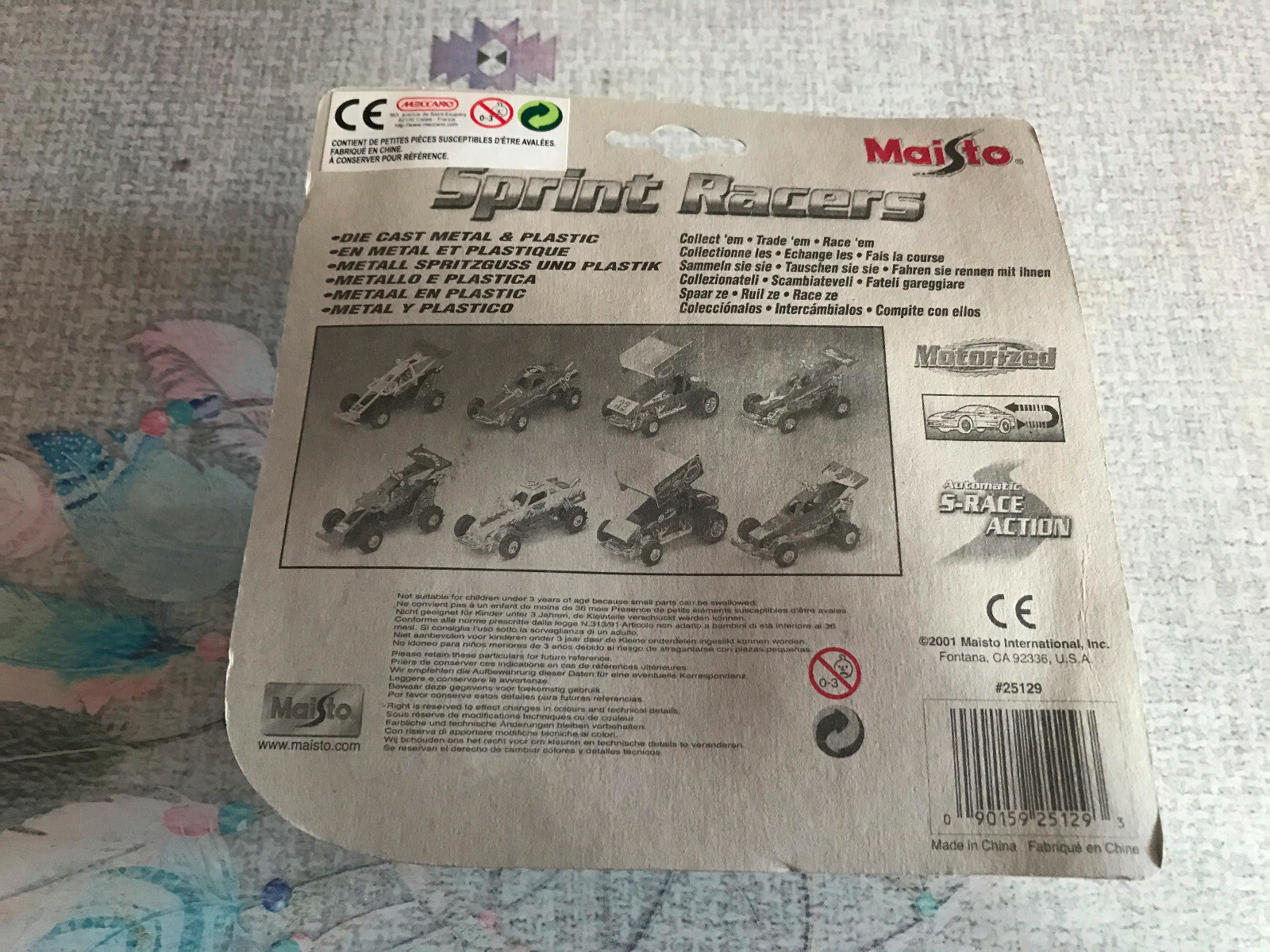 Voiture Miniature Buggy Maisto Sprint Racers Lighting Sanders