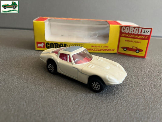 Ancienne Miniature Voiture Corgi Toys WhizzWheels Marcos 3 Litre GT Britain