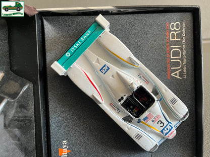 Voiture Miniature Course Audi R8 24 Heures du Mans 2005 au 1/43