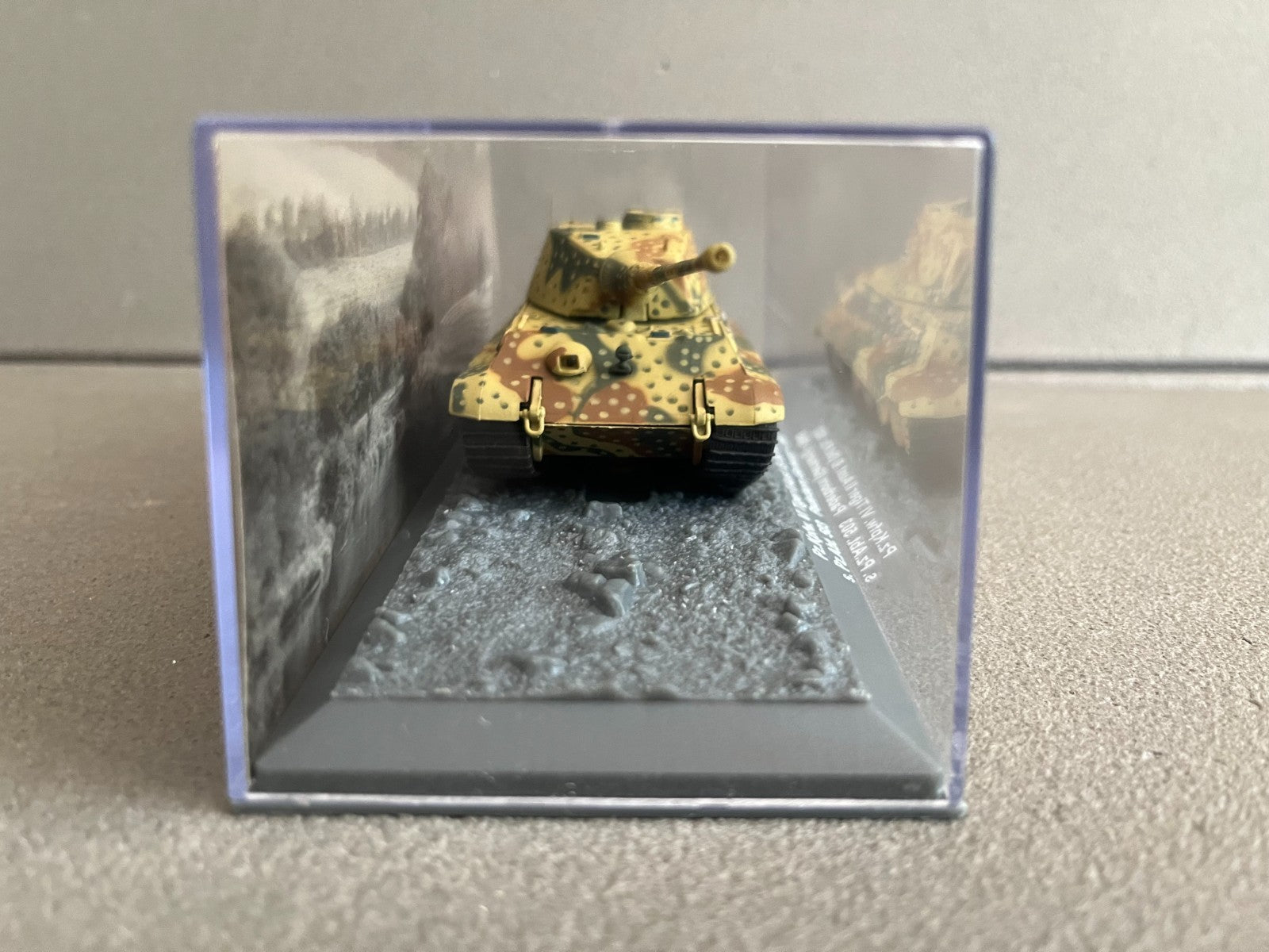 Miniature Militaire Char Tank Blindé Pz.Kpfw. VI Tiger II Porsche Altaya 1/72